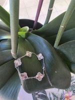Silber Armband mit Kleeblatt Design – Tragbares Glück!!