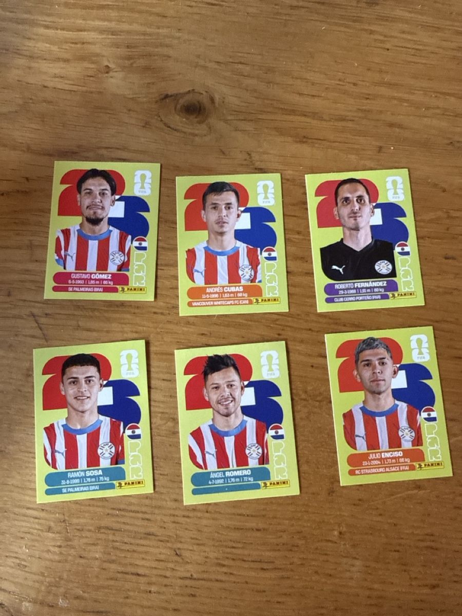 Panini Carte collezionabili: Panini 2026 6er Set PAR – Nuovo (secondo la descrizione) da Masein venduto da Buender45