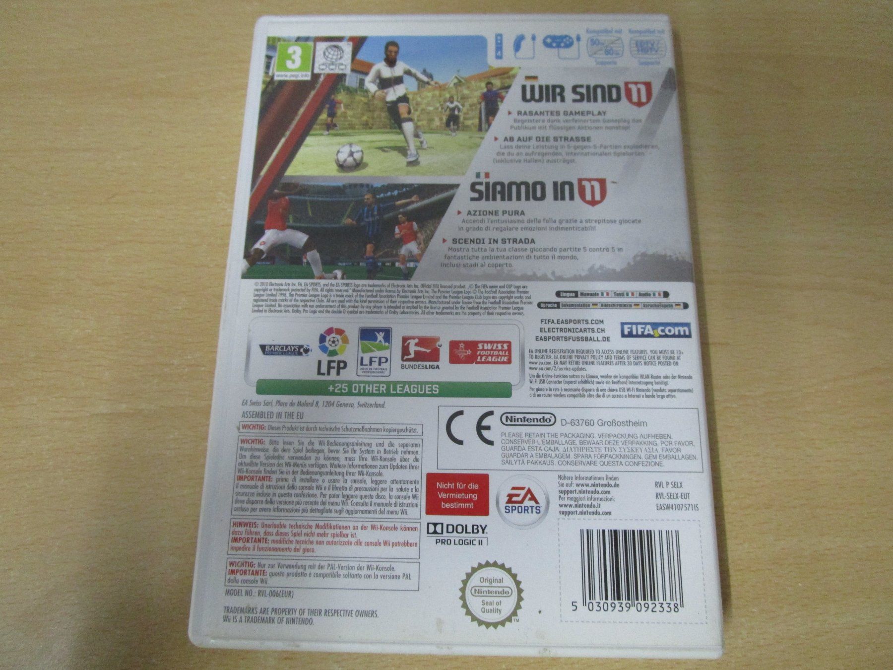 Nintendo Giochi: FIFA 11 Nintendo Wii – Usato da Goldau venduto da agestuffer 1