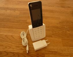 Swisscom HD-Phone Davos weiss mit 2 Akkus beigelegt