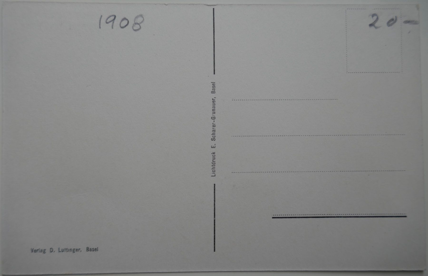Cartoline postali: Postkarte ungelaufen 1908, Zeppelin-Luftschiff über Basel – Nuovo (secondo la descrizione) da Möhlin venduto da PHILABARTIS 1