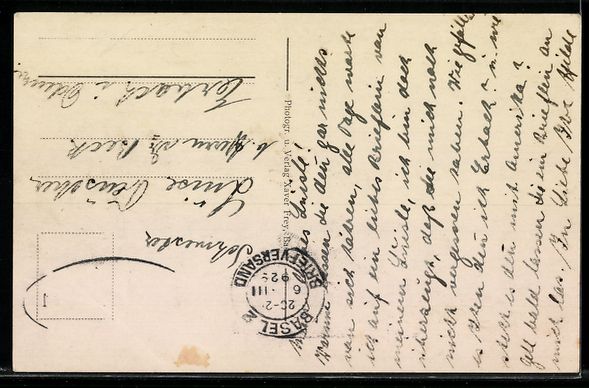 Cartoline postali: Basel, Frauenspital in der Aussenansicht – Usato da Berlin venduto da bartko-reher 1