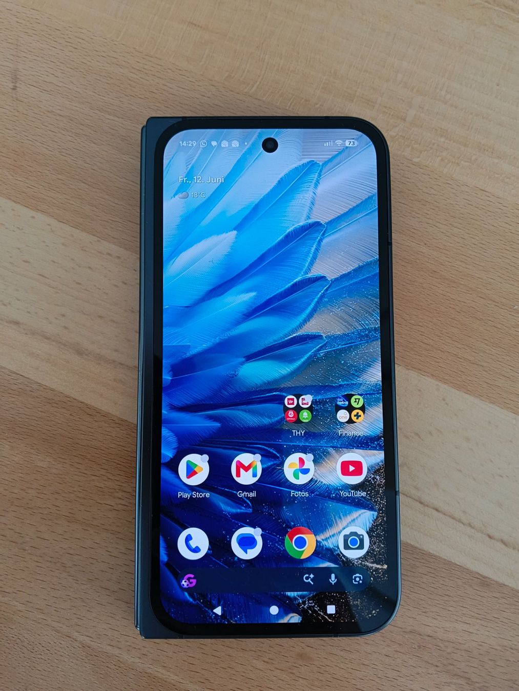 Google Telefoni cellulari / Smartphones: Google Pixel Fold 5G 512GB Obsidian - Top Zustand – Usato da Niederrohrdorf venduto da fi2_down 1