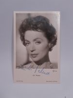 Vintage Postkarte von Lilli Palmer inkl. Unterschrift