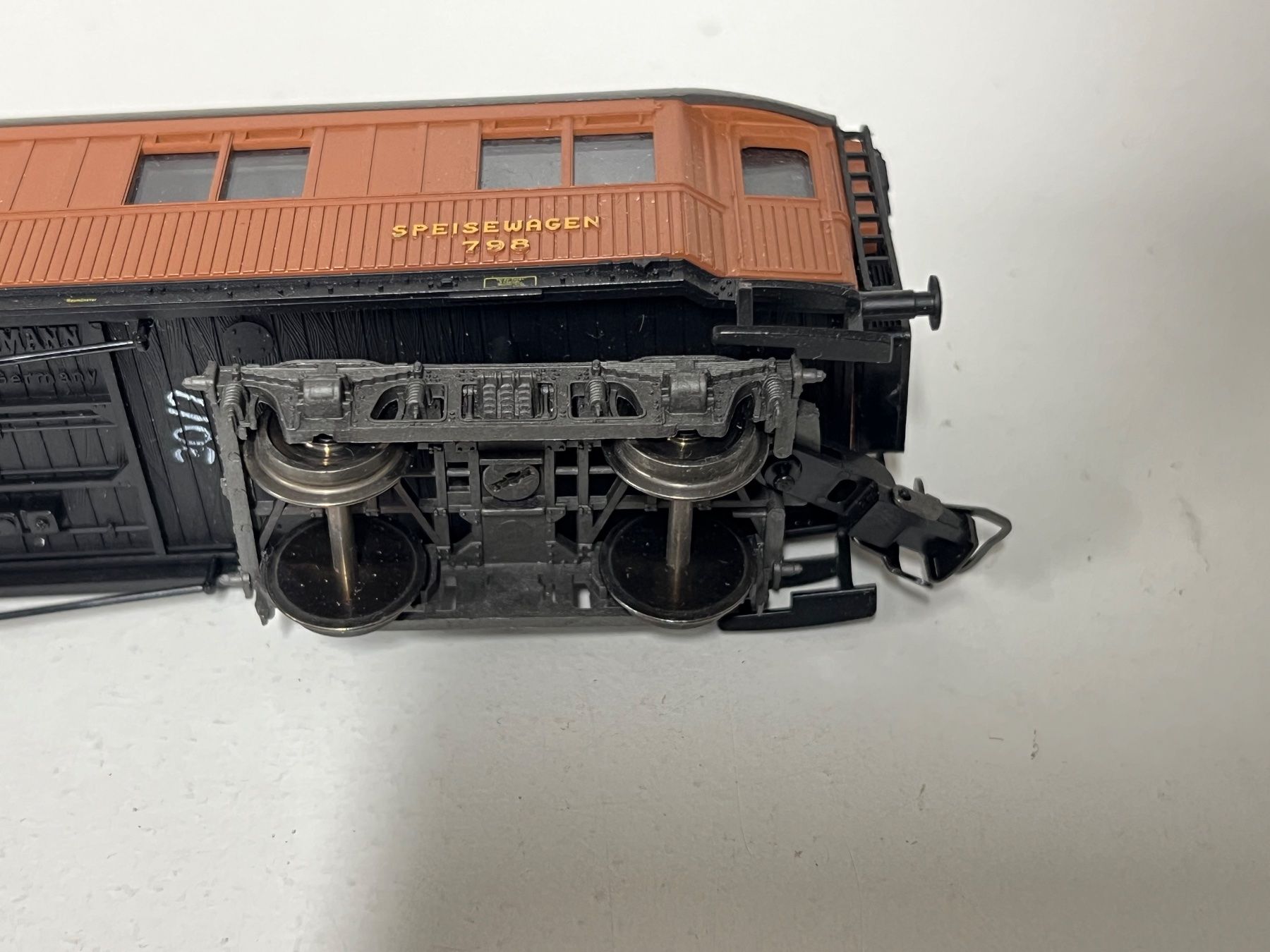 Fleischmann Modellini di ferrovie: Fleischmann Mitropa  Speisewagen   H0 DC – Difettoso da Geroldswil venduto da TopTrain54 6