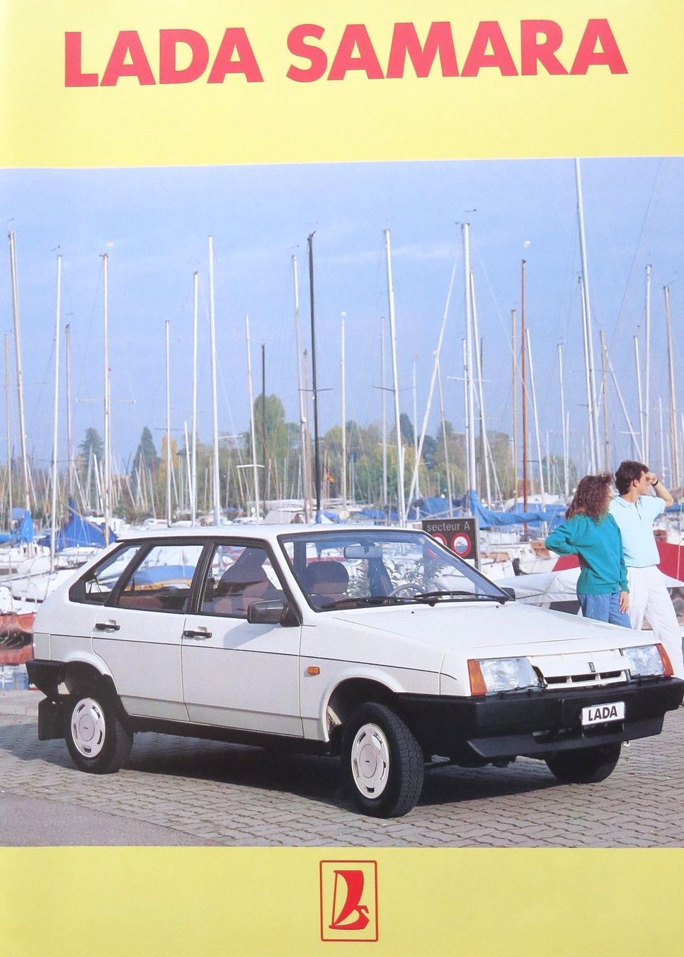 Lada Documenti: Prospekt Lada Samara 1990 – Nuovo (secondo la descrizione) da Ettingen venduto da Burago