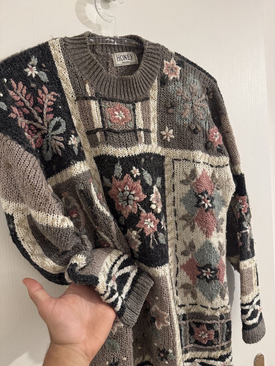Maglioni & Felpe: Honey Damen Strickpullover, vintage Style, Free Over Size – Nuovo (secondo la descrizione) da Wetzikon ZH venduto da Jan_wojt 2