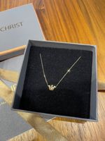 CHRIST 18K Gelbgold Diamant Halskette Collier Goldkette NEU