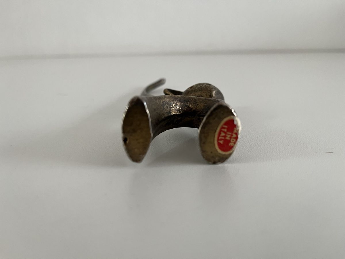 Statuette: Vintage Ringhalter aus Metall – Usato da Wetzikon ZH venduto da seli03 8