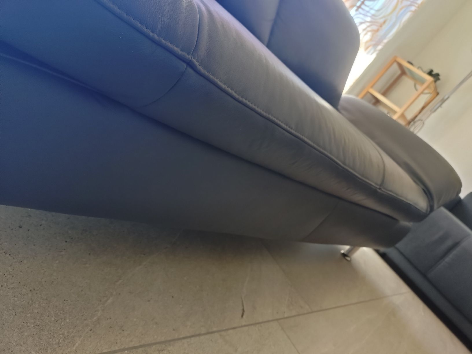 Conforama Sofas: Kunstleder Sofa Schwarz  – Neu (gemäss Beschreibung) aus Thun von FabiosSales 3