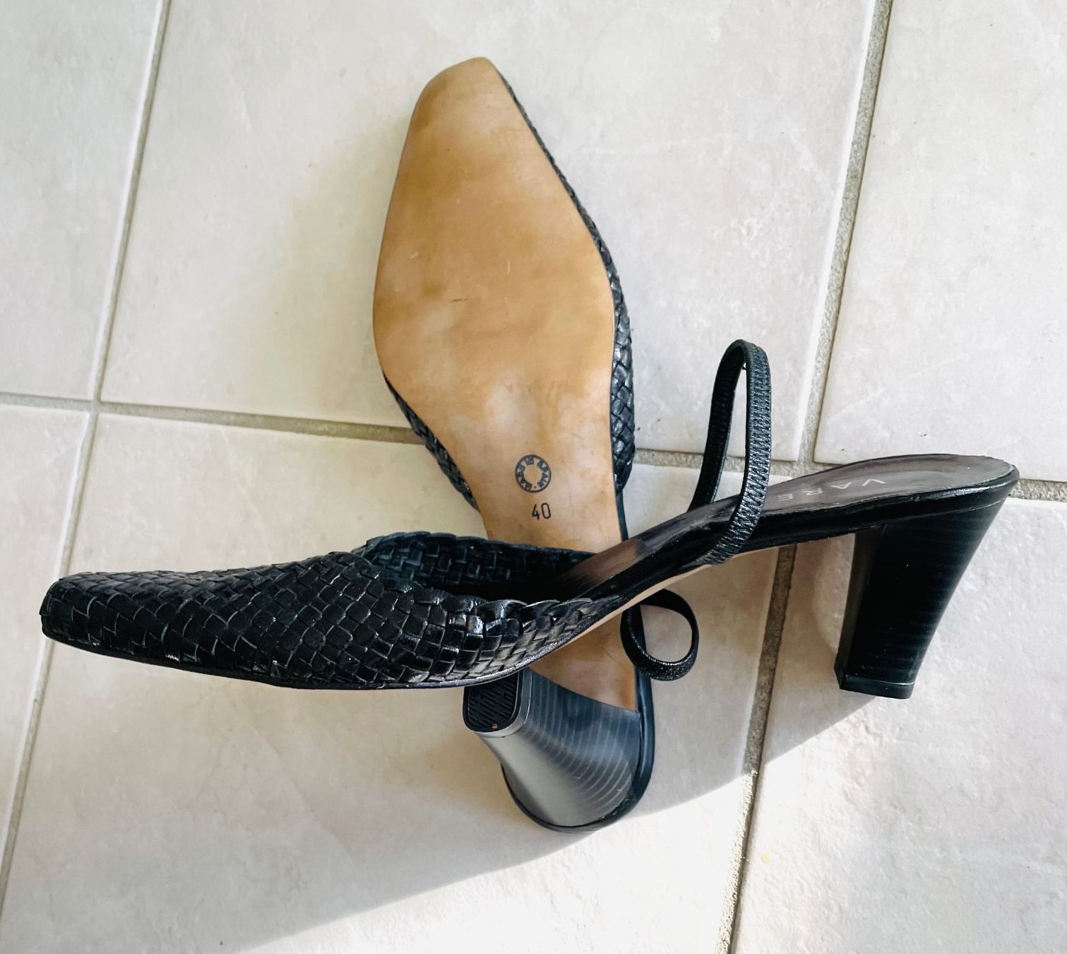 Scarpe da donna: Slingback Sandalen echt Leder NEU – Nuovo (secondo la descrizione) da Etoy venduto da Diadefin 1