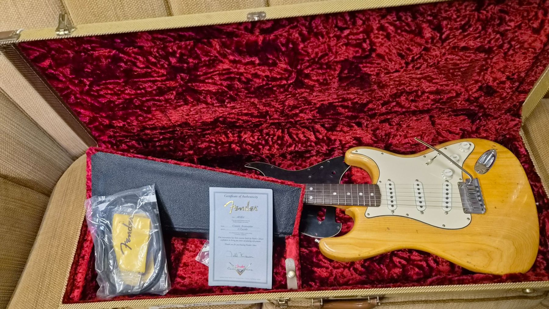 Fender Strumenti musicali: Fender Stratocaster Masterbuilt Custom – Usato da pieterlen venduto da AntonelloGuitars 1
