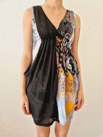 ST-MARTINS KLEID DRESS TUNIKA TOP XS 34 TOP ZU JACKE BLAZER