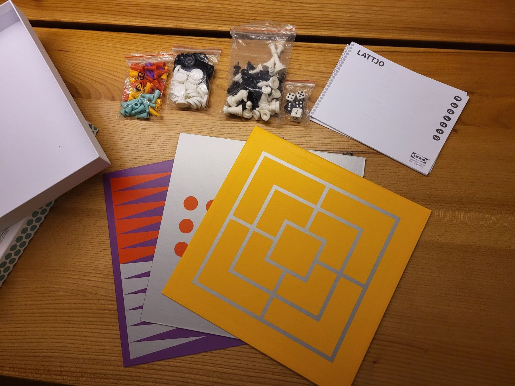 Ikea Spiele: LATTO IKEA 7-in-1 Spiele-Sammlung Brettspiele – Neu (gemäss Beschreibung) aus Rünenberg von Bille77 1