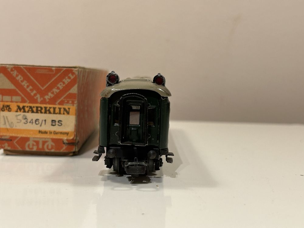 Ancien wagon Märklin 346 1 BS avec la boite Kaufen auf Ricardo