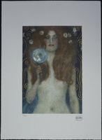 GUSTAV KLIMT  HANDNUMMERIERT RUCKSIGNIERT MIT ZERTIFIKAT