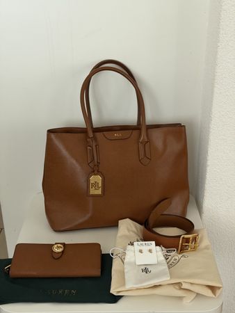 Lauren Ralph Lauren Tasche, Gürtel, Portmonee, Ohrringe,