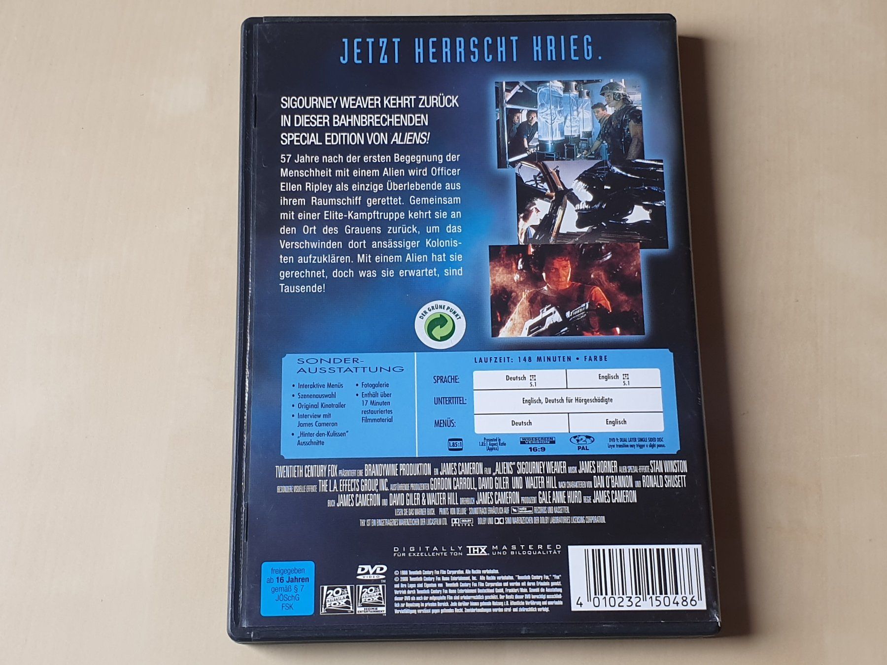 Alle DVDs: Aliens – Gebraucht aus Stansstad von collectorsshop 1