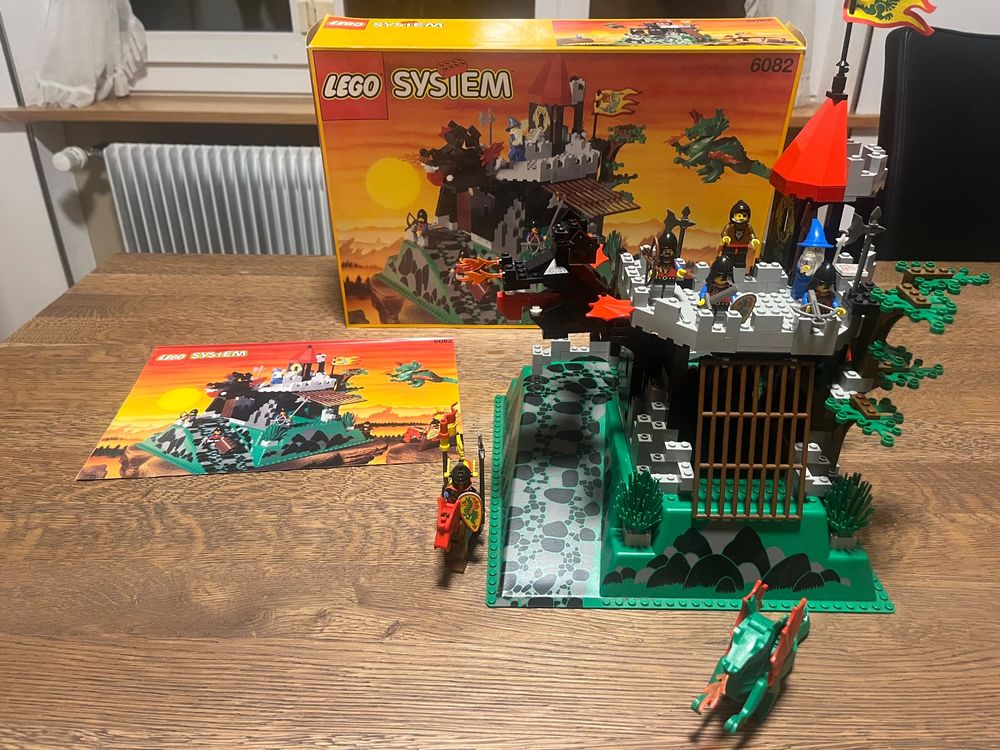 Lego System Ritter Set 6082 Fire Breathing Fortress mit OVP (Gebraucht ...