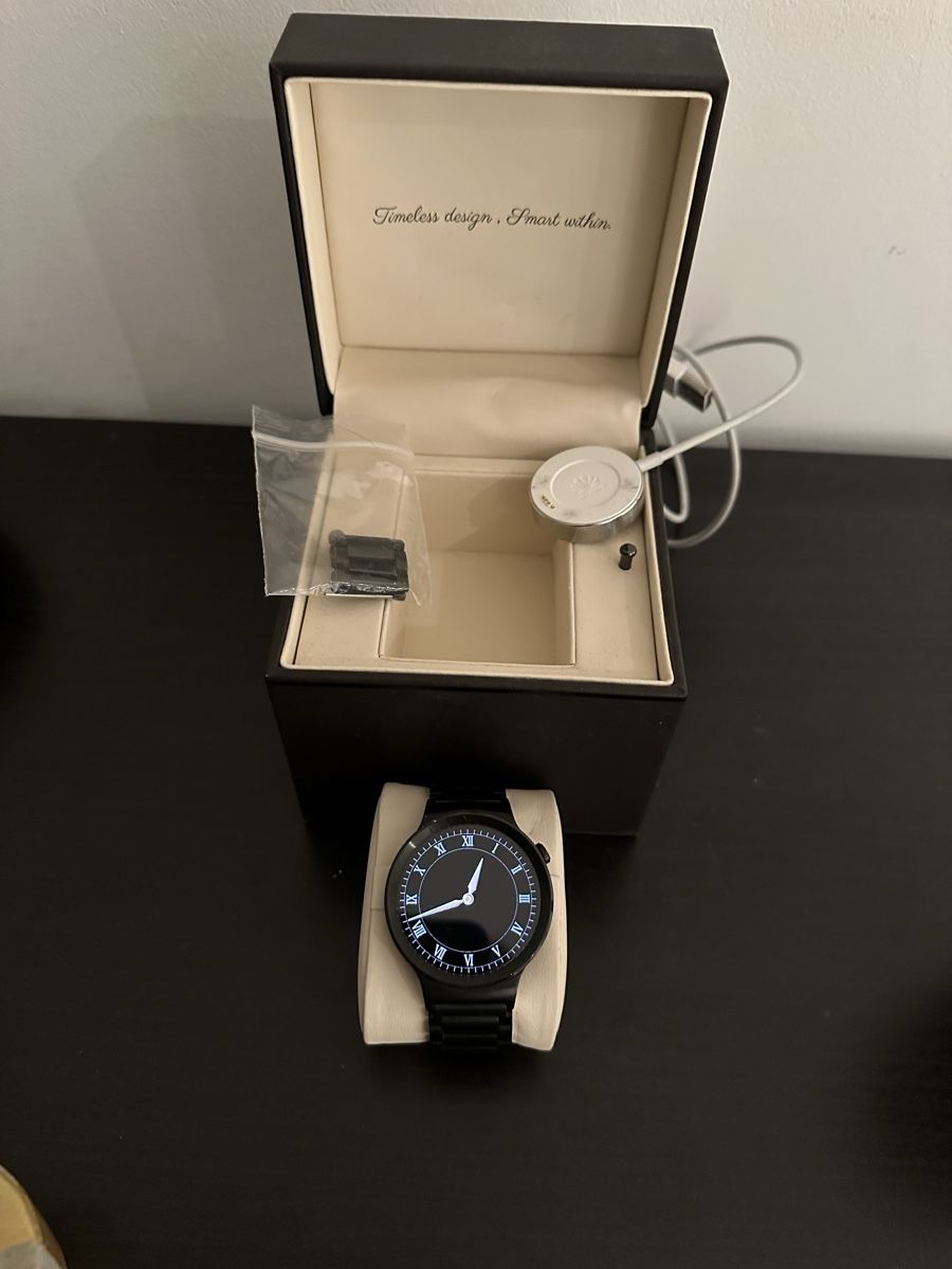 Huawei Smartwatch: Elegante Huawei Smartwatch mit edler Box – Usato da Domat/Ems venduto da ser_wz2h 3