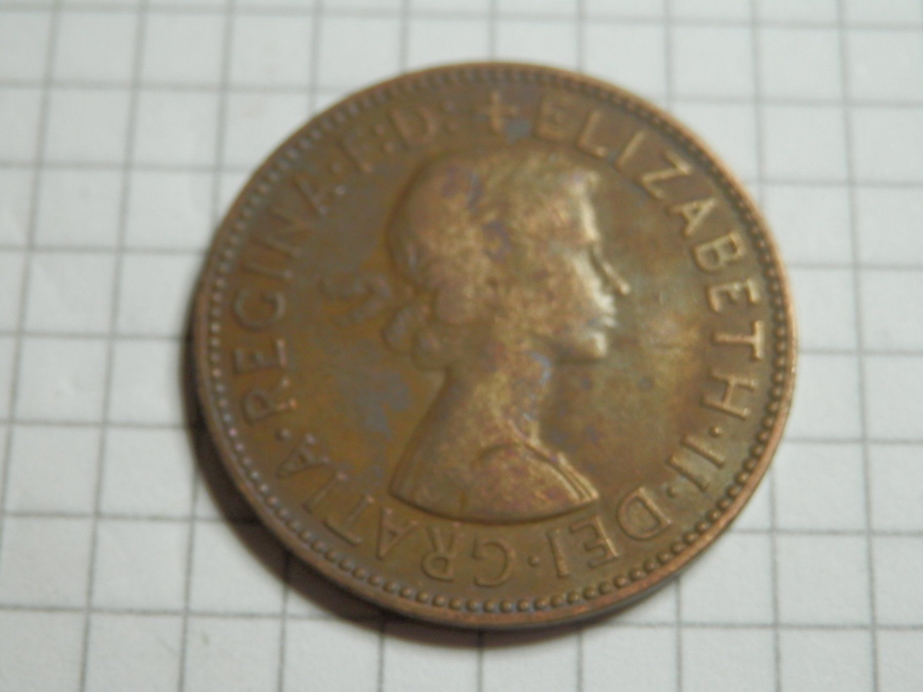 Tutti le monete: Großbritannien ½ Penny, 1958 – Usato da Weiach venduto da weiach81 1