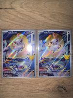 2 Pokemon Karten Hisui-Zorua 148/128 DE/EN neuer Zustand 
