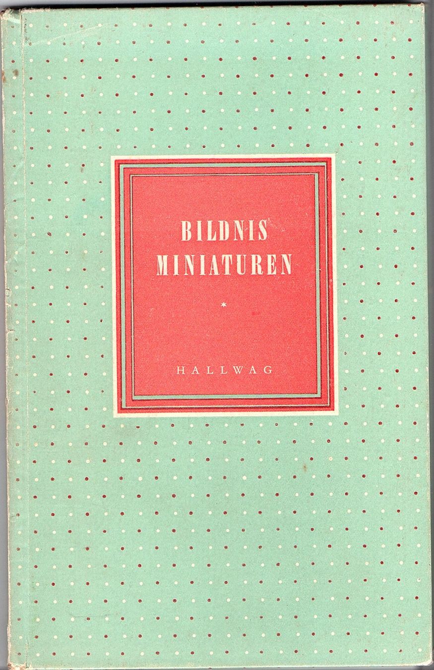 Libri: Buch - berühmte Miniaturen – Usato da Mörschwil venduto da antiksalon21