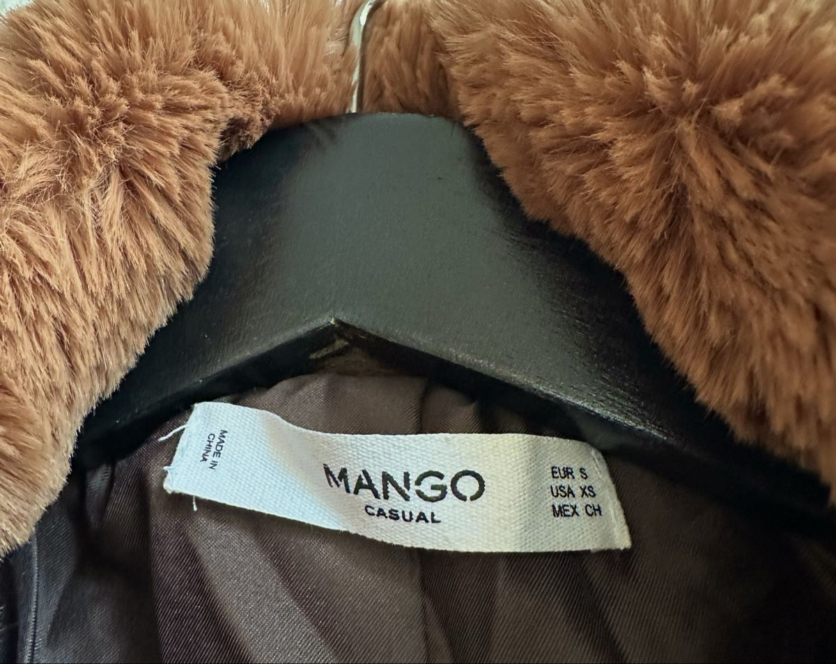 Mango Giacche: Kuschelige Kunstfell Jacke von Mango / Gr. S – Usato da Bern venduto da Fraeuleinhonig 2