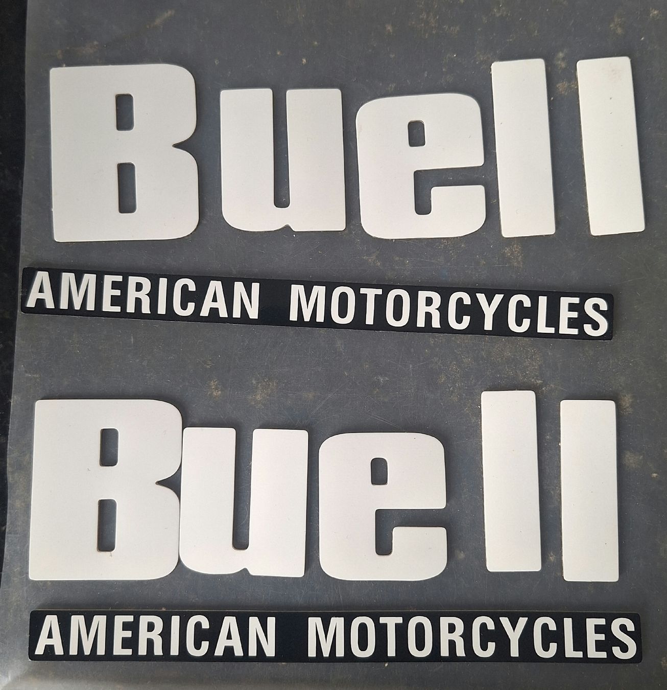 Placchette & Badge: Buell X1 Lightning - Tankbeschriftung – Usato da Meikirch venduto da since78