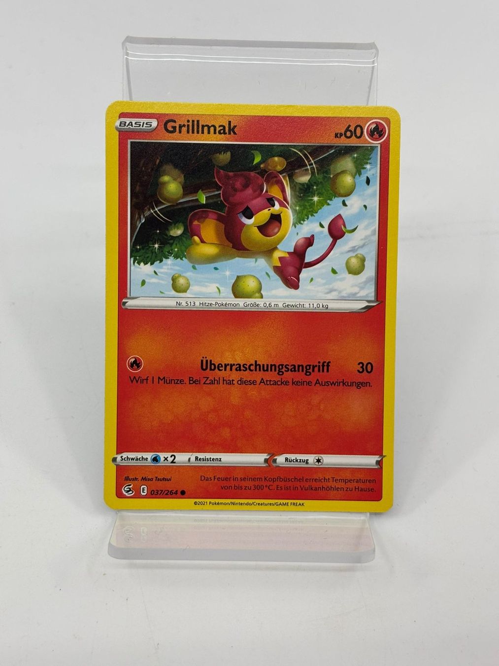 Pokémon Carte collezionabili: Pokemon Grillmak 037/264 – Usato da Herisau venduto da Pokemon2026