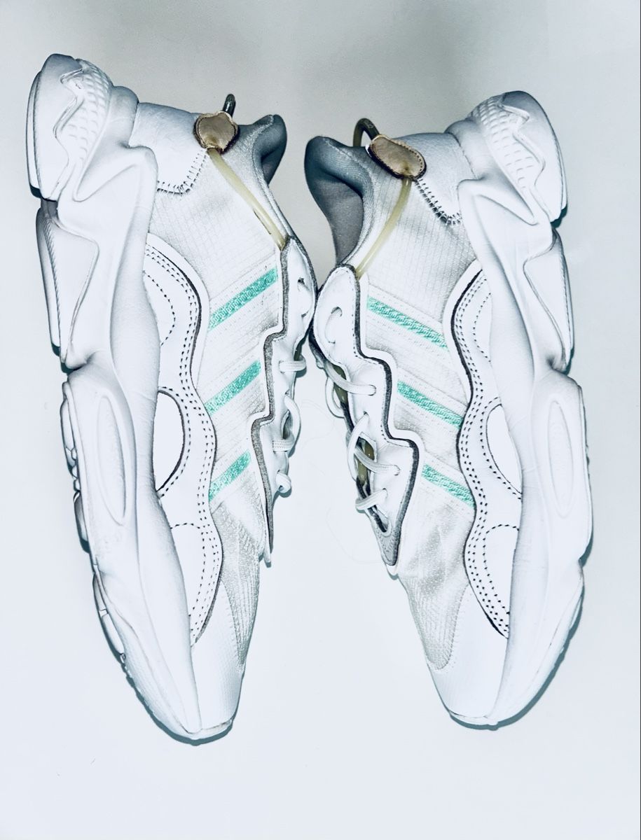 Adidas Scarpe da uomo: Adidas Ozweego sneakers 40.5 White/Pulse Mint/Sand Strata – Usato da Kilchberg ZH venduto da malibubeach 3