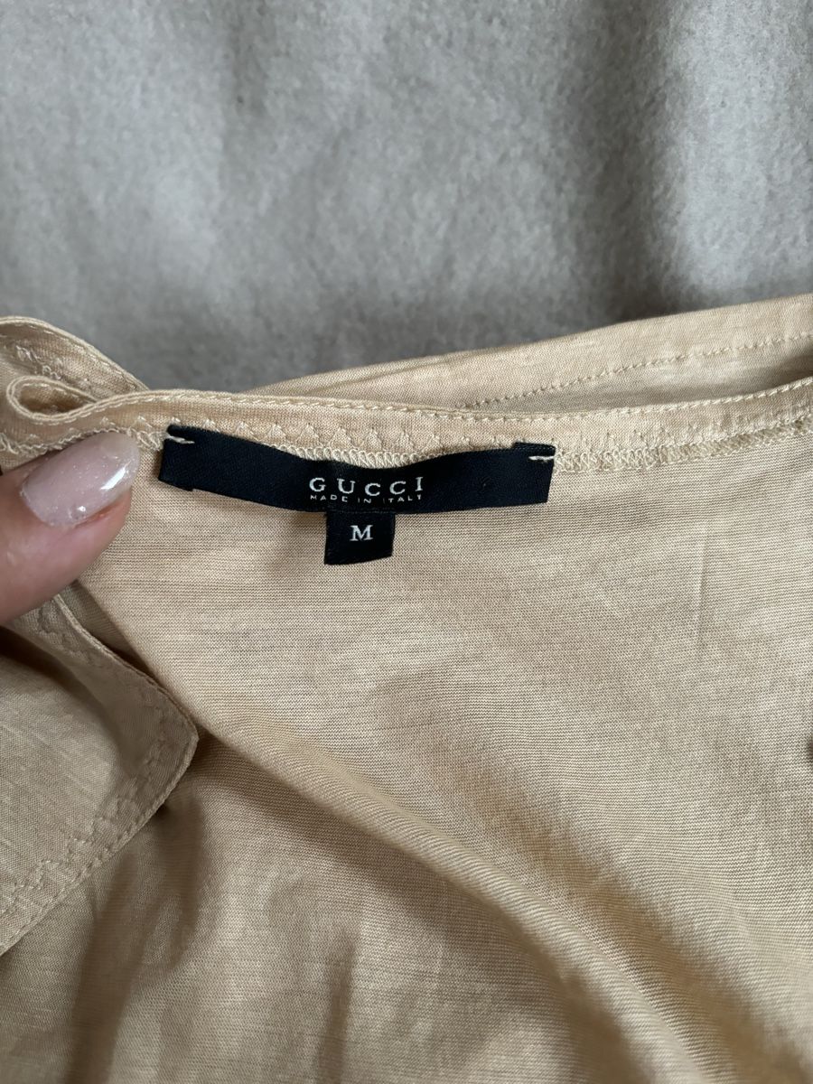 Gucci Top: Gucci Top, Grösse M, Champagner-farben – Nuovo (secondo la descrizione) da Basel venduto da ray_kbb5 3