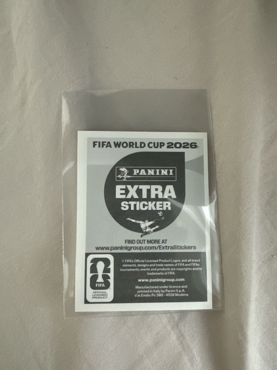 Panini Carte collezionabili: Extra Sticker Gold WM 26: Alphonso Davies – Nuovo e nell'imballaggio originale da Buchs ZH venduto da sah_gn89 1