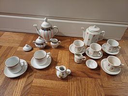 Diverses Vintage Puppengeschirr