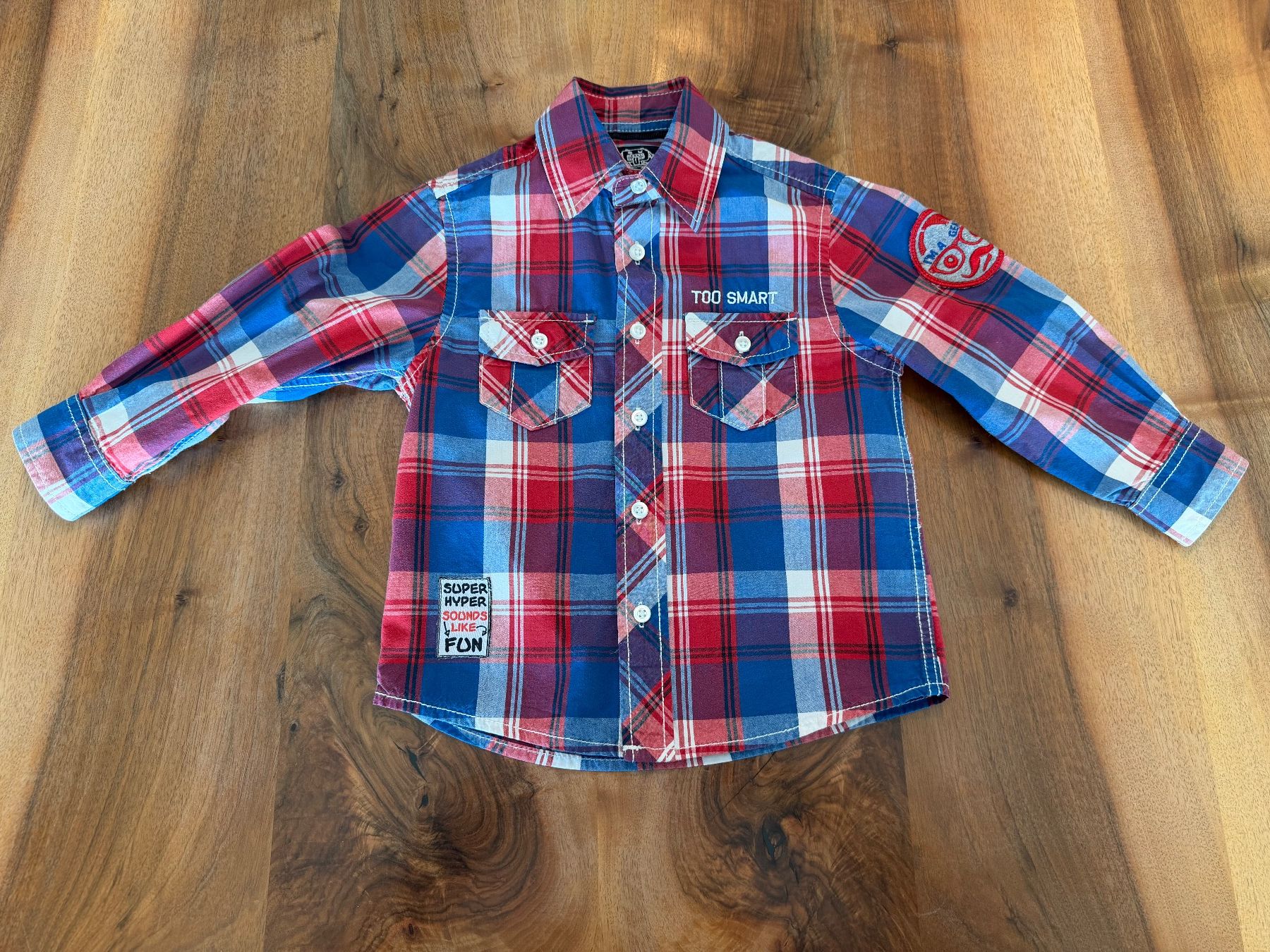 C&A Hemden, T-Shirts & Polos: Langarm-Hemd, Grösse 92 – Gebraucht aus Haslen AI von s176