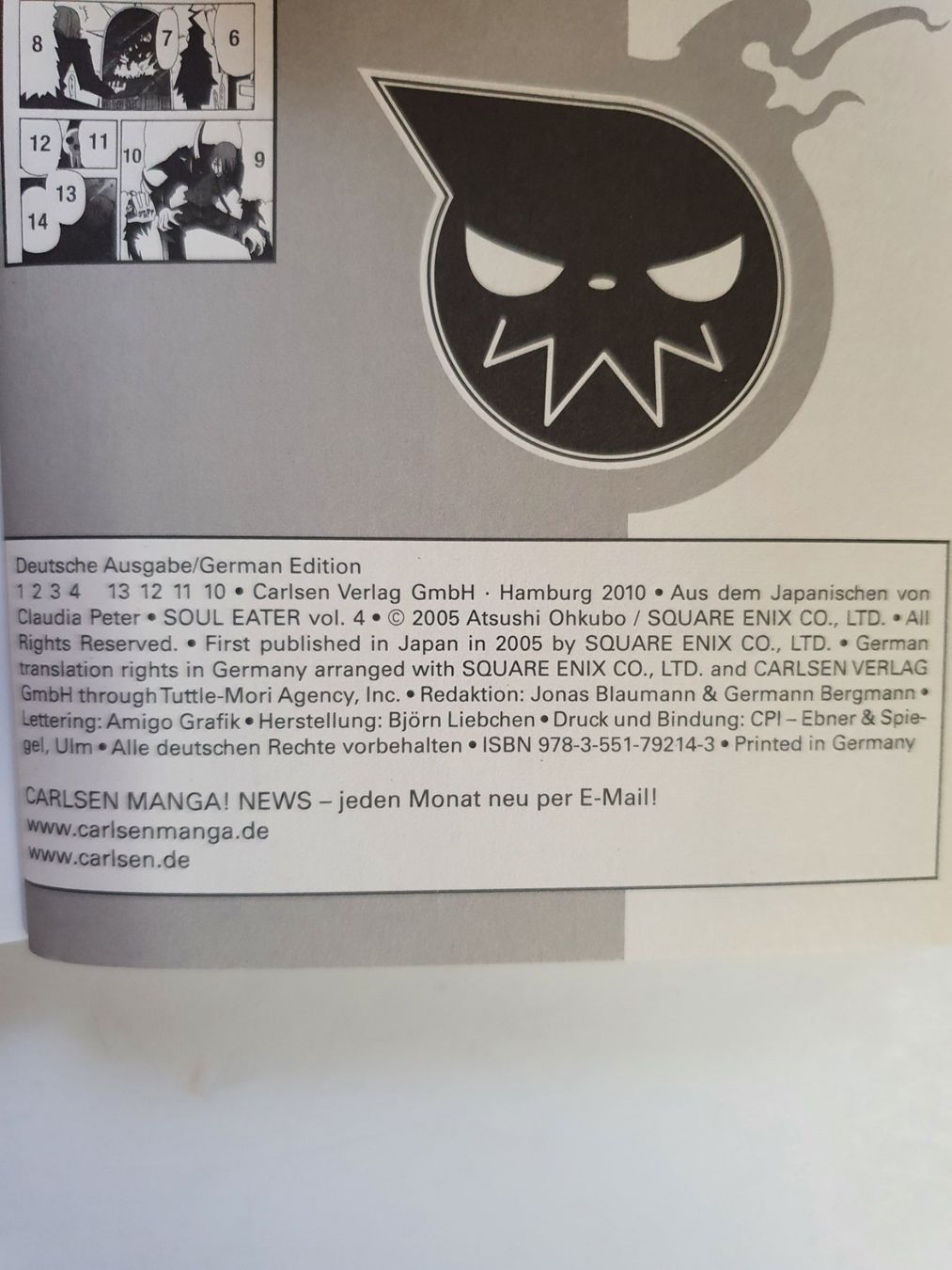 Fumetti: Souleater 4 / Manga – Usato da Oberdorf BL venduto da BaldenEagle 2