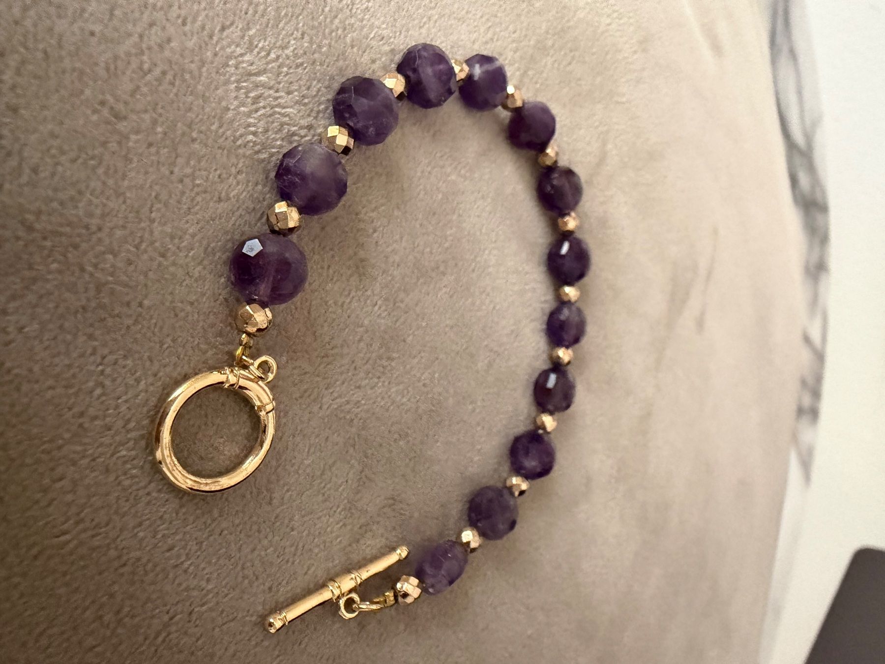 Armbänder & -reifen: Amethyst bracelet – Neu (gemäss Beschreibung) aus Zürich von ghe_k58z 4