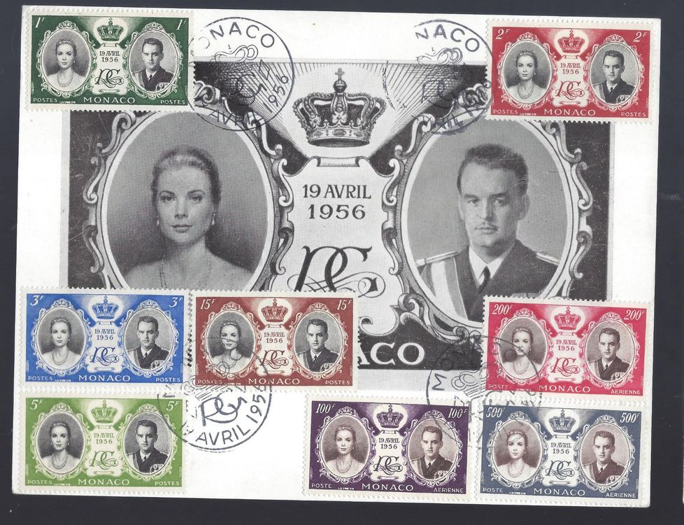 MONACO grande Carte Maximum 1956 Kaufen auf Ricardo