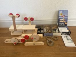 Kraul grosse Seilbahn Bausatz Holz, komplett, CH-Angebot52