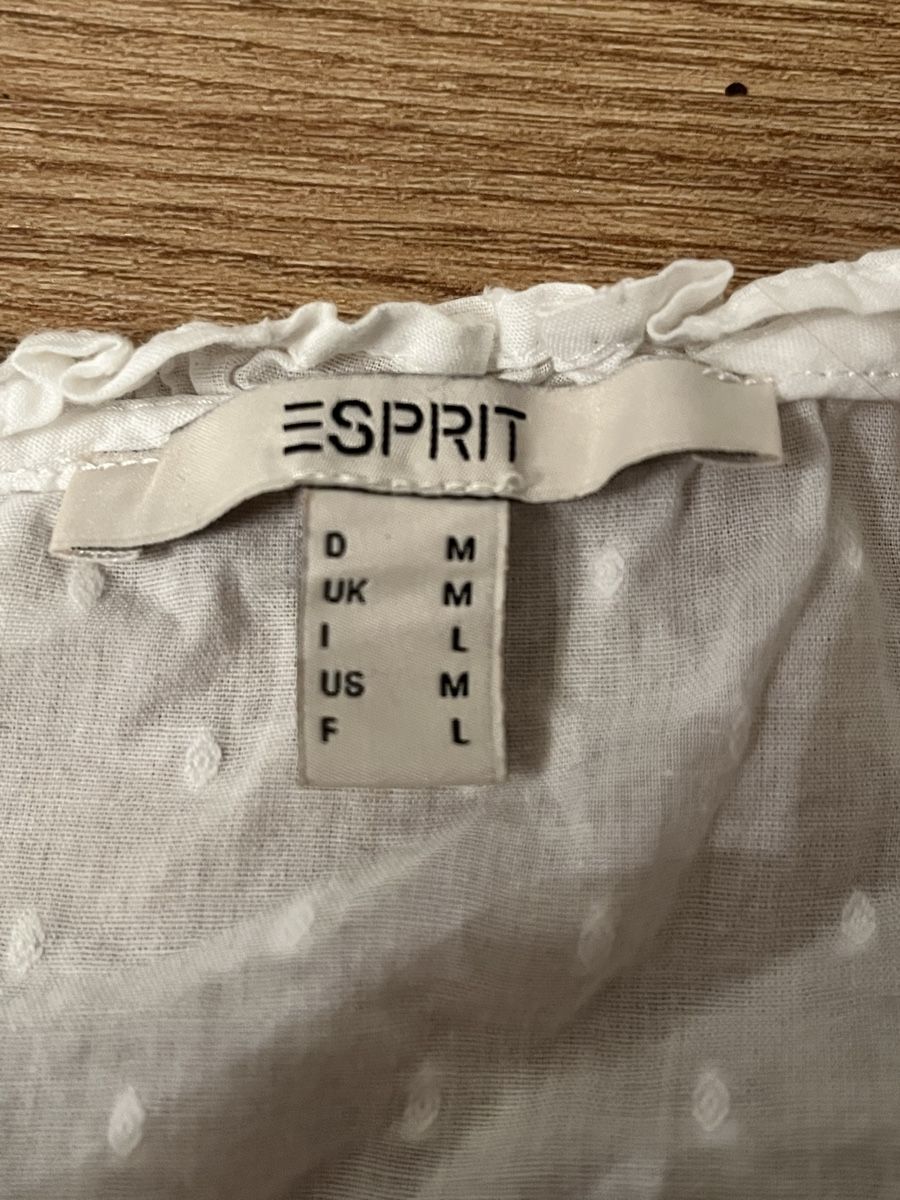 Esprit Blusen: Schöne weisse Bluse / Country / Cottage Core / romantisch – Neu (gemäss Beschreibung) aus Biel/Bienne von LadyDita 2