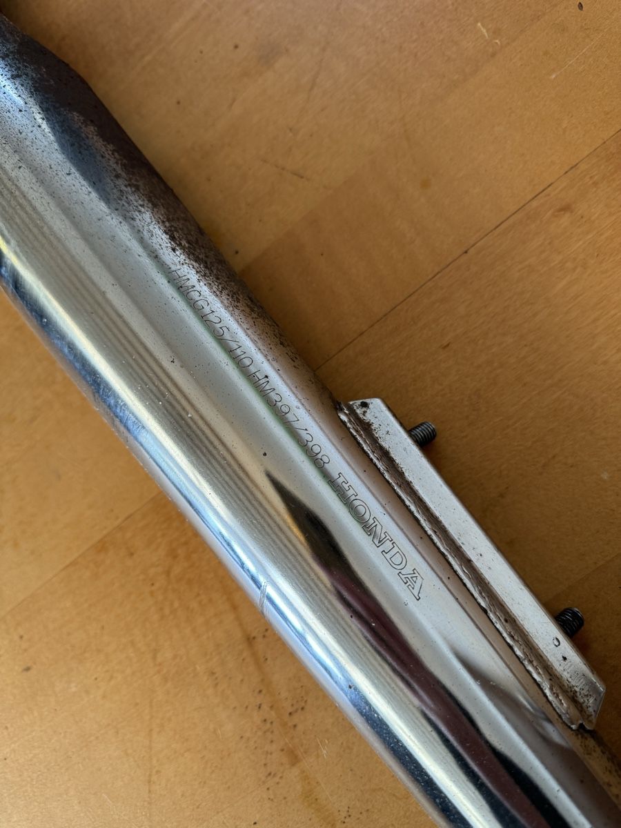 Honda Sistemi di scarico: Honda CG 125 Auspuff – Usato da Dübendorf venduto da Sachs621 6