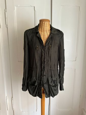ZARA - Jacke olivgrün S