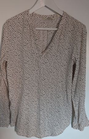 Bluse Creme Gr. S, 100%Viskose