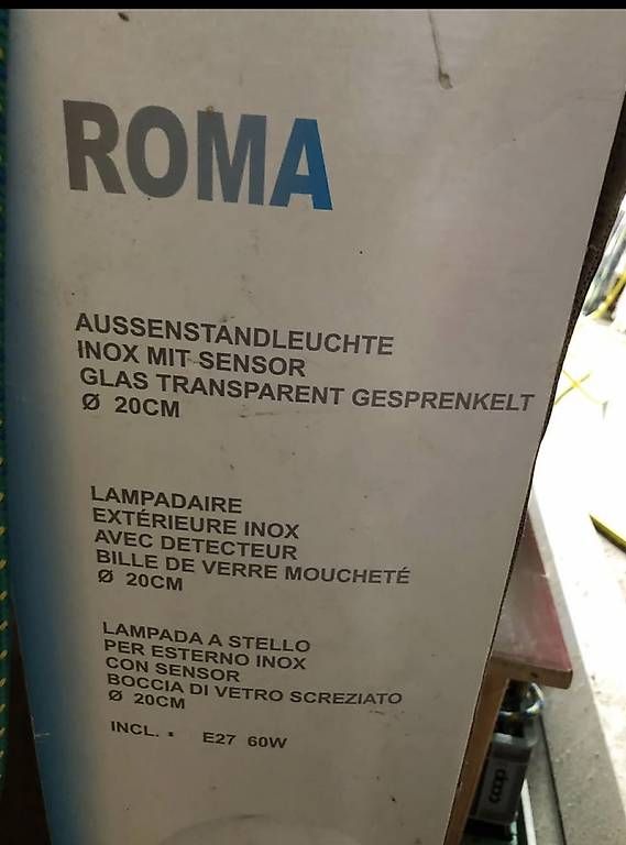 Lampade: Lampe extérieur – Usato da Lentigny venduto da EcuProd1 1