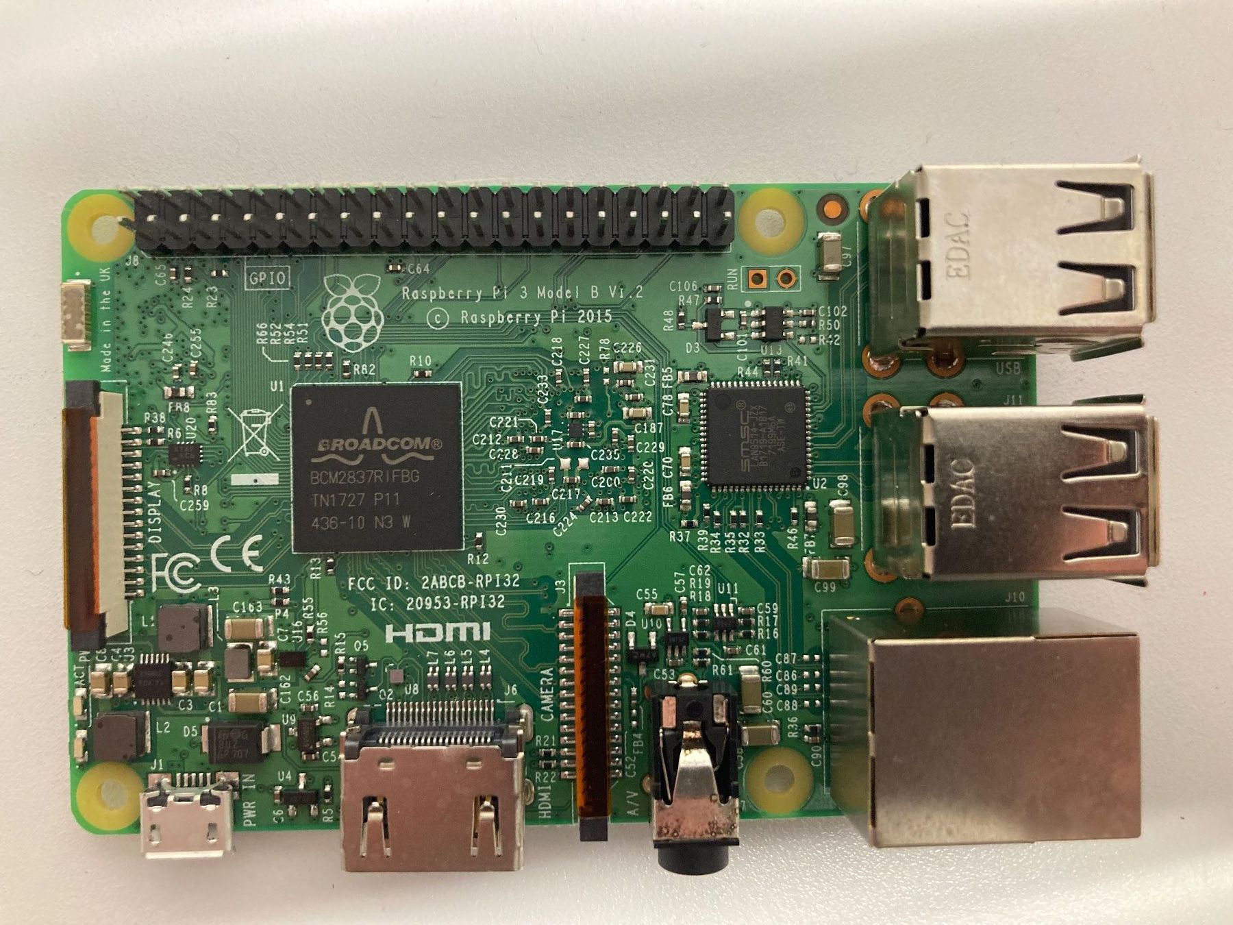Raspberry Pi PCs: Raspberry Pi 3 Model B V1.2 - Inkl. Netzteil! – Neu (gemäss Beschreibung) aus Bottighofen von Haebs 4