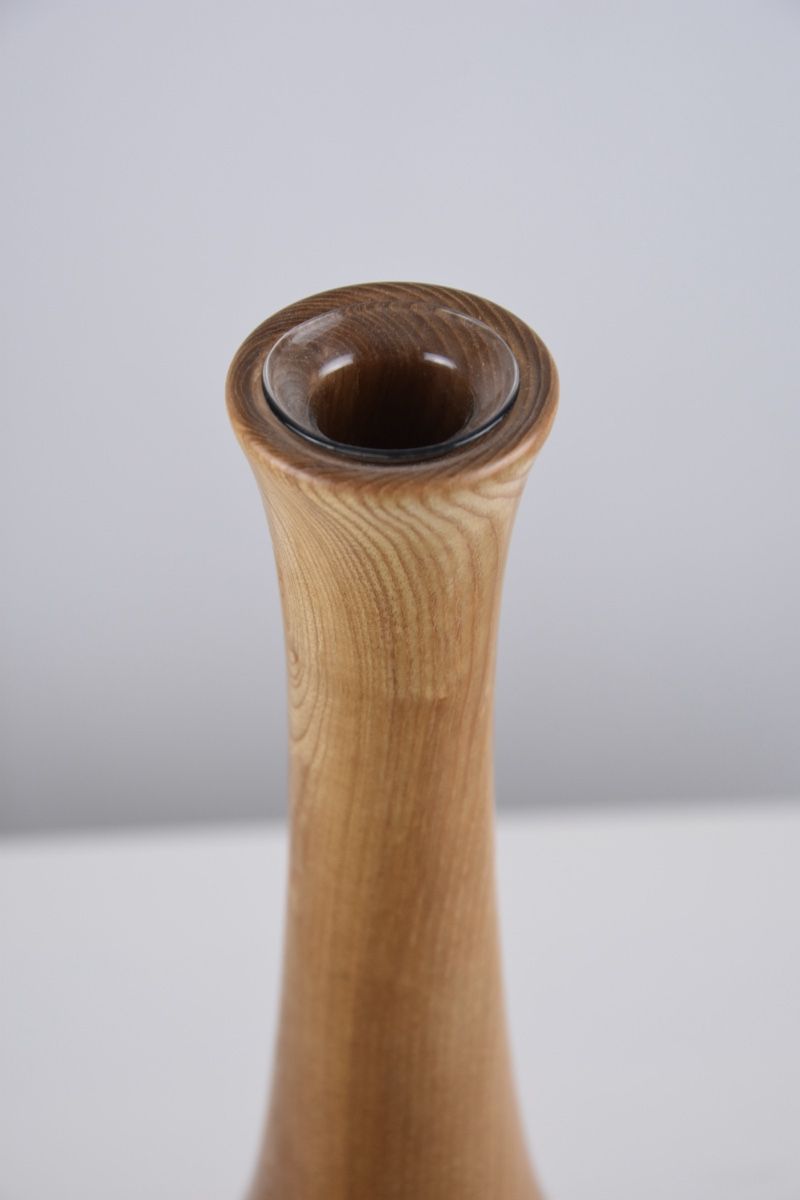 Vasi & Recipienti: Holz-Vase aus Esche - Handgefertigt – Nuovo e nell'imballaggio originale da wichtrach venduto da elvena 4
