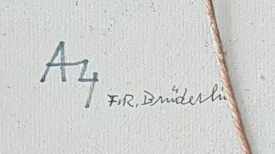 Dipinti: F.R. Brüderlin   - Ateliernachlass -    Schweizer Kunst – Usato da Horw venduto da Kunstreich7 7