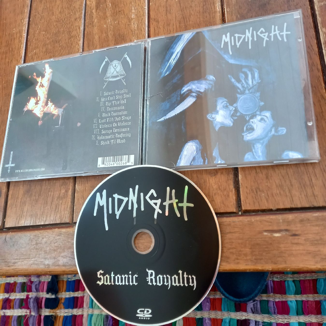 CDs: midnight- satanic... – D'occasion à St-Cergue par VeganWarrior