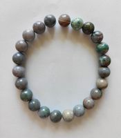 Wunderschöner Heliotrop, Beads 18mm
