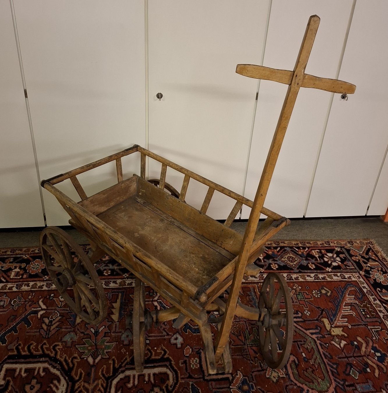 Transportwagen: Vintage Leiterwagen aus Holz – Gebraucht aus Reinach BL von Malin20 2